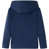 vidaXL Dječja majica s kapuljačom modra prošarana i narančasta 92 | shoptok.hr