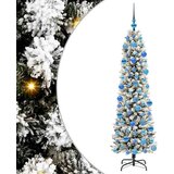 vidaXL Umestno božično drevo med 300 LED Zelena in bela 180 cm | Shoptok.si