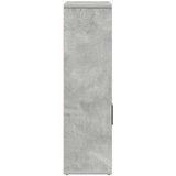  Regal za knjige boja betona 60x24x85 cm konstruirano drvo | shoptok.hr
