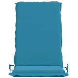  Jastuk za stolac s visokim naslonom GEMERT 4 kom. - Svijetlo plava (polister) 120 x 50 x 6 cm 4 | shoptok.hr
