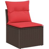  Vrtna sedežna garnitura 5 pcs Rjava poli ratan, (5000142755) | Shoptok.si