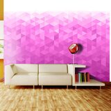  Tapeta - PInk pixel 100x70 Cijene