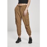 Urban Classics Ladies High Waist Crinkle Nylon Cargo Pants Midground Cijene