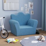  Dječja fotelja plava od mekanog pliša | shoptok.hr