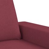  Dvosjed od tkanine crvena boja vina 120 cm | shoptok.hr