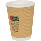  Papirnate šalice za kavu 500 kom 12 oz 300 ml smeđe | shoptok.hr
