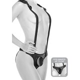 Pipedream Body Dock Strap-On Suspenders Black | shoptok.hr
