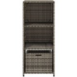  Vrtni ormarić za pohranu sivi 50x55x115 cm od poliratana | Eponuda.com
