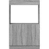  Visoka komoda boja hrasta 63x33x100 cm od konstruiranog drva | Eponuda.com
