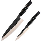  Set damaškovih kuhinjskih noževa ZA-37585 – Crna/Smeđa/2kom KP37585 | shoptok.hr
