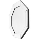 Kayoom STENSKO OGLEDALO, 60/60/4 cm kovina, steklo, leseni material Slike