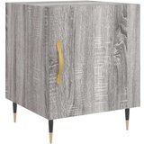 vidaXL Nočna omarica siva sonoma 40x40x50 cm inženirski les | Shoptok.si