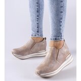 Gemre Light pink wedge sneakers Alquippa Cijene