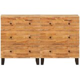  Kreveta 2 pcs Smeđa 60 x 33 x 75 cm Čvrsto drvo manga | Eponuda.com