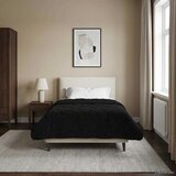  Ljetni pokrivač Crna 135 x 200 cm Mikrofibra i teddy flis | shoptok.hr