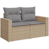 11-dijelni set vrtnih sofa s jastucima bež od poliratana | shoptok.hr