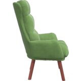  Sproščujoči stol svetlo zeleni žamet, (22094445) | Shoptok.si