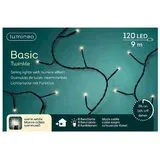 Lumineo lampice za jelku sa 120 led dioda toplo belih 900cm