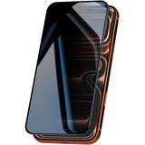 AVIZAR Zaščita zaslona iz kaljenega stekla za iPhone 17 Pro Max Proti vohunjenju, Prozorno črna, (5000208669) | Shoptok.si