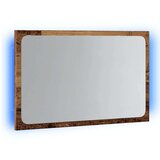 vidaXL Kupaonsko ogledalo s LED svjetlom boja drva 60x8,5x38 cm | shoptok.hr