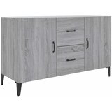  Komoda boja hrasta sonome 100 x 36 x 60 cm konstruirano drvo Siva | Shoptok.si