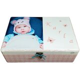  Personalizirane Kutije uspomena s fotografijom djeteta – Poklon za krštenje, rođendan vaše djevojčice - 8. 20x30x10cm - 18023 | shoptok.hr
