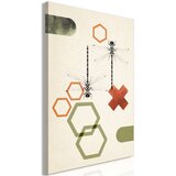  Slika - Dragonflies and Geometry (1 Part) Vertical 40x60 | shoptok.hr