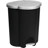 Plastična kanta za razvrstani otpads pedalom 17+17+6 l Trio -