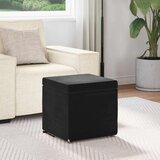  Stolica Crna 41 x 41 x 40 cm Svileni i Fino Radeći Drvo - Crna 40 cm Baršun | shoptok.hr