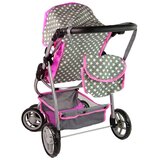  Dječja kolica za lutke 2u1 pink stars | shoptok.hr