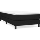 Maison Chic Box spring postelja - Vzmetna postelja z vzmetnico črn 90x190 cm blago SL6386, (21887492) Cene