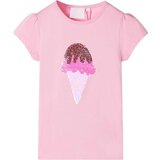  Dječja majica jarkoružičasta 116 | shoptok.hr