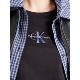 Calvin Klein Jeans Majica temno modra / črna / bela | Shoptok.si