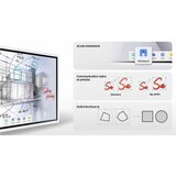 Samsung pametni zaslon Flip WMFX 65" UHD LH65WMFWBGCXEN 16/7 poslovni zaslon 65 palcev UHD z zaslonom na dotik | Shoptok.si