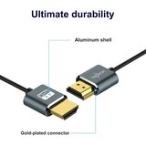 TWOZOH ultra tanek hdmi kabel 0,3 m – 4K 60 hz, 18 gbps, 2 kosa odprta embalaža | Shoptok.si