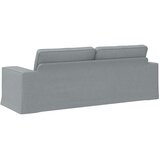 SOFA Svijetlo siva 222 x 80 x 82 cm tkanina | Eponuda.com