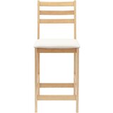  Trpezarijske stolice 2 pcs Prirodna 40 x 47 5 x 99 5 cm - Prirodno i svijetlo | shoptok.hr