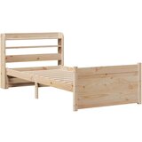  Okvir kreveta s uzglavljem 100 x 200 cm od masivne borovine | shoptok.hr