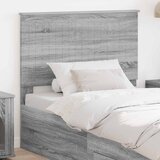  Uzglavlje s uzglavljem Siva Sonoma 100 cm Konstruirano drvo | Eponuda.ba