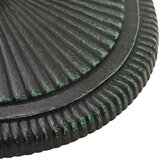  Stalak za suncobran zeleni 45 x 45 x 30 cm od lijevanog željeza | shoptok.hr