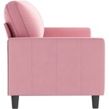  Trosjed ružičasti 180 cm baršunasti | shoptok.hr