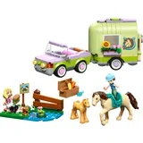 LEGO® Friends - Prikolica za kobilo in žrebe (42695)