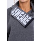 Kesi Padded sweatshirt with hood graphite | ePonuda.com