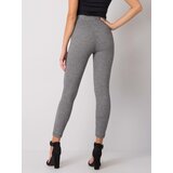 Fashion Hunters Gray leggings with patterns from Briseida RUE PARIS | shoptok.hr