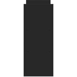  Organizator za stol podesivi crni 40x17x41 cm konstruirano drvo | shoptok.hr