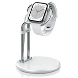 stojalo za ovitek za telefon apple watch SAW-300 srebrn, (22037837)