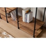 Hanah home polica za knjige cooper walnut