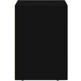  Noćni ormarić 2 pcs Crna 29.5 x 35 x 50 cm Konstruirano drvo | shoptok.hr