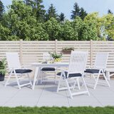  Jastuci za stolice 4 kom modri 50 x 50 x 7 cm od tkanine Oxford | shoptok.hr