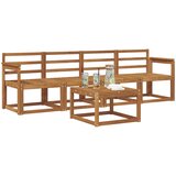  Set vanjskih sofa 5 kom. Prirodna | shoptok.hr